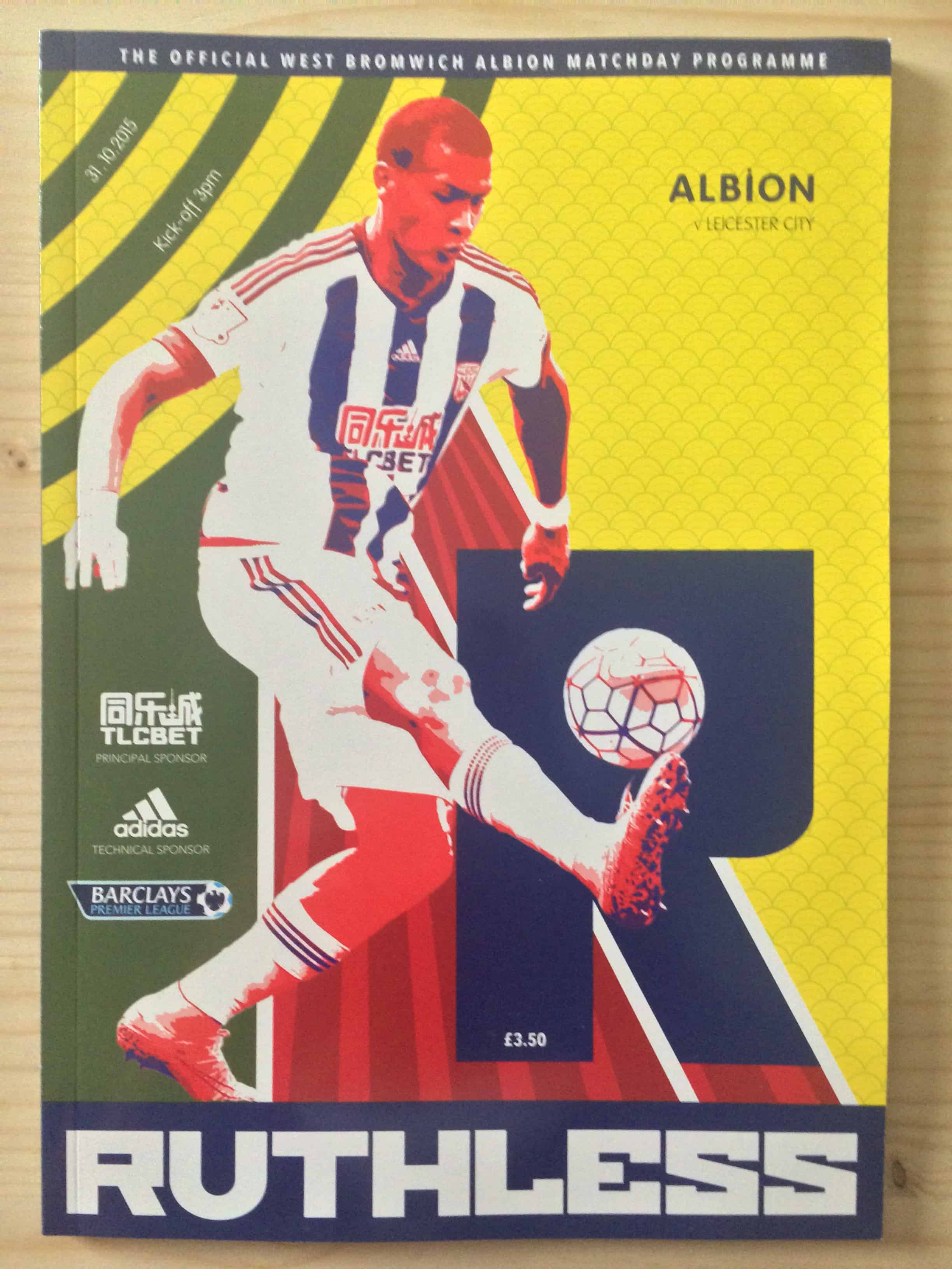 West Bromwich Albion FC  v Leicester City FC